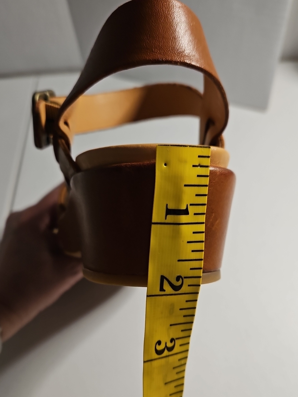 Kork-Ease Myrna 2.0 Rust Brown Leather Wedge Sandals Size 10 - Picture 12 of 12